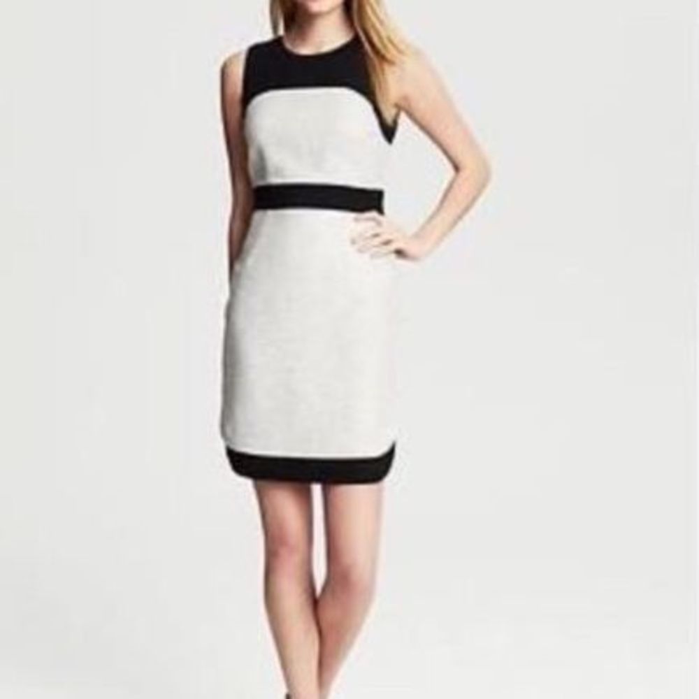 Banana Republic color block woven dress